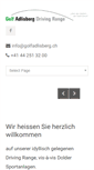 Mobile Screenshot of golfadlisberg.ch